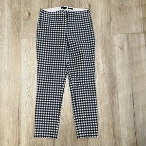 J. Crew Classic Gingham Cigarette Pants